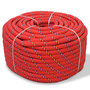 Voir la diapositive 1 : VIDAXL Corde de bateau Polypropylene 16 mm 50 m Rouge