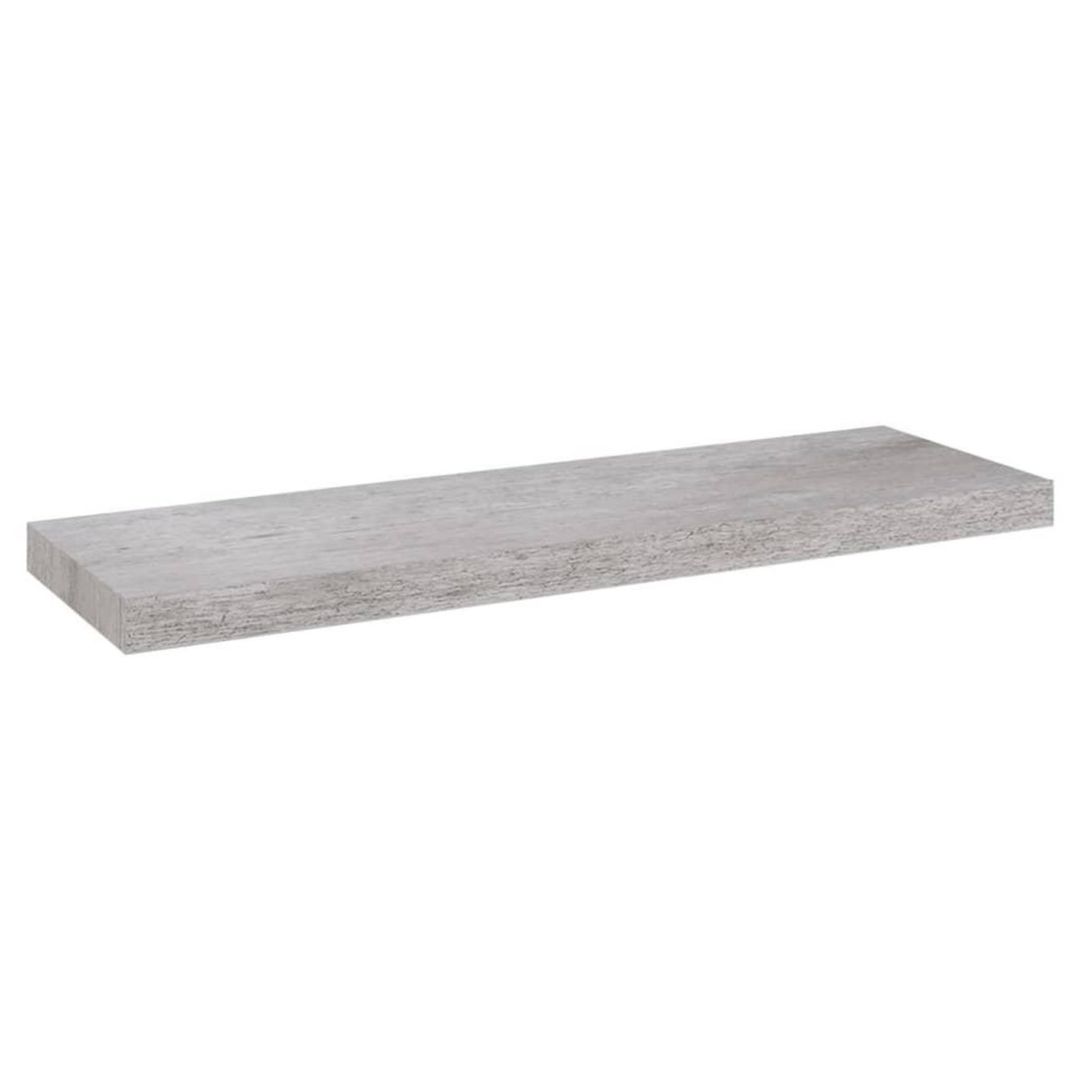 VIDAXL Etagere murale flottante Gris beton 80x23,5x3,8 cm MDF