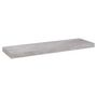 Voir la diapositive 2 : VIDAXL Etagere murale flottante Gris beton 80x23,5x3,8 cm MDF