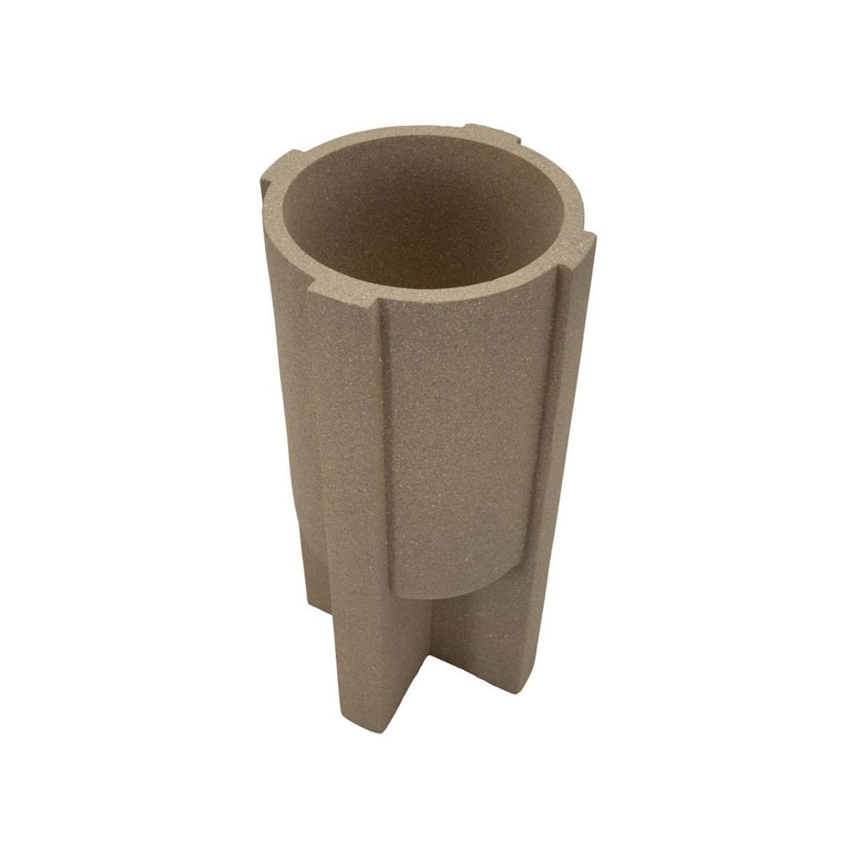 Paris Prix Cache-Pot Design  Moai  80cm Marron