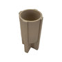 Voir la diapositive 3 : Paris Prix Cache-Pot Design  Moai  80cm Marron