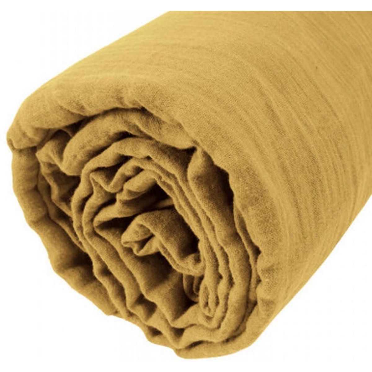 Home collection Drap housse 100% gaze de coton