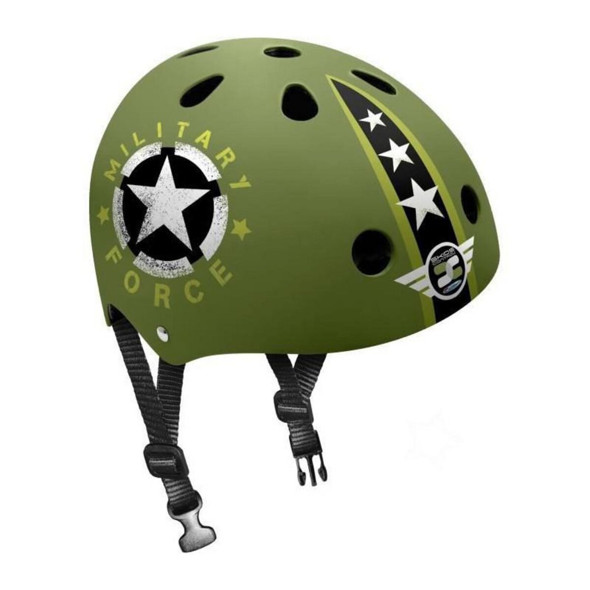 STAMP STAMP - Casque Skate - Skids Control Military Star
