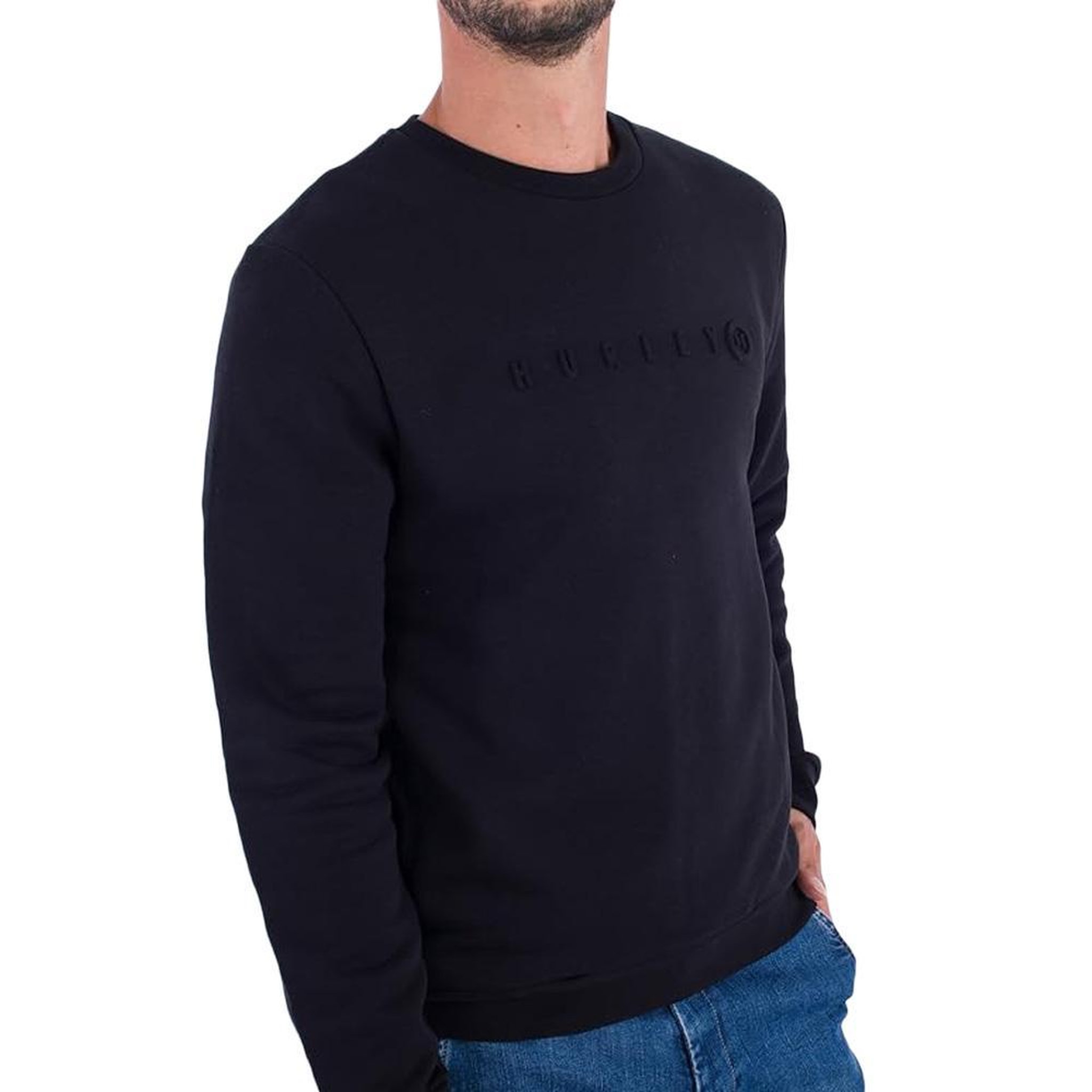HURLEY Sweat  Homme Hurley Racer. Coloris disponibles : Noir