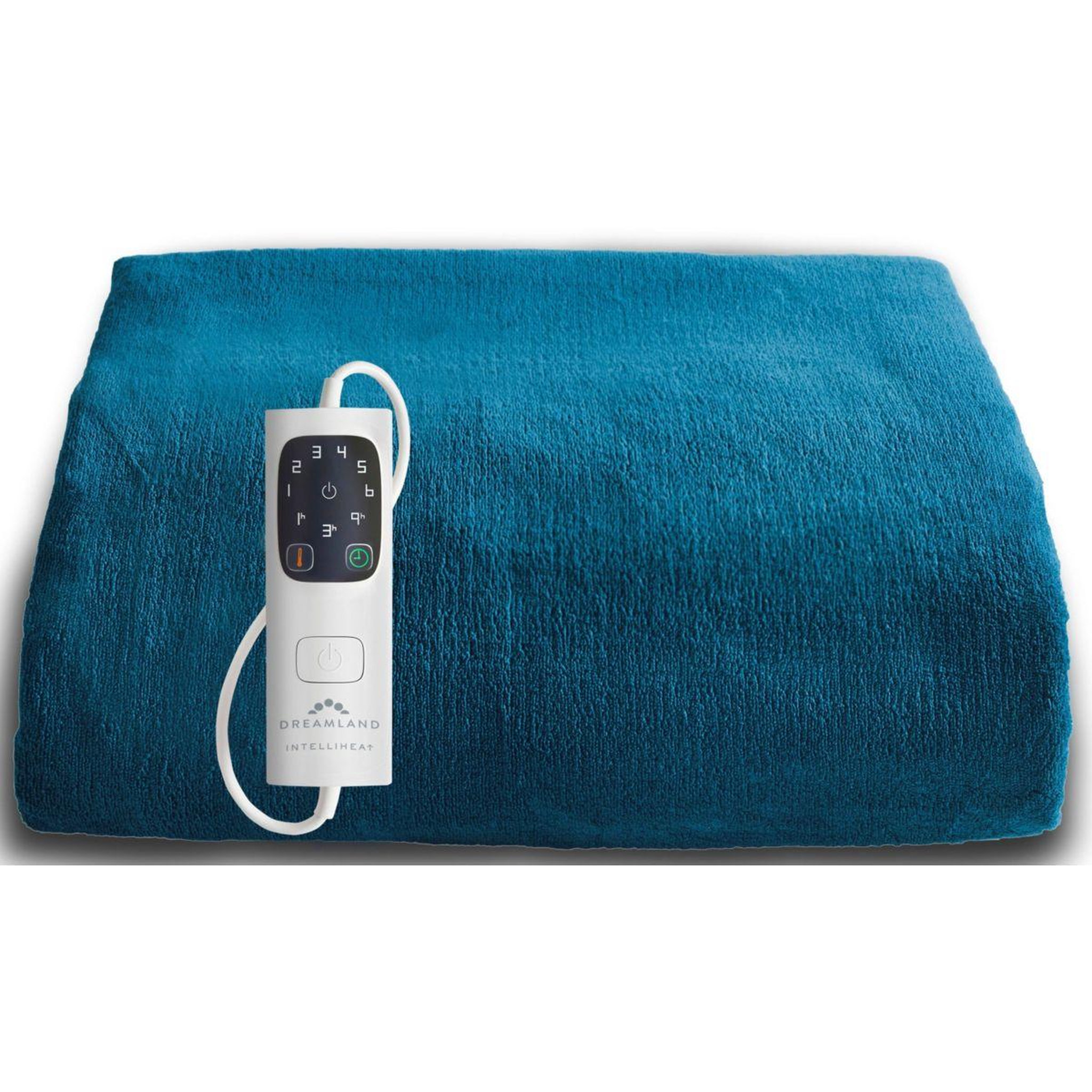 DREAMLAND Couverture chauffante snuggle up bleu vert 6t 160x120