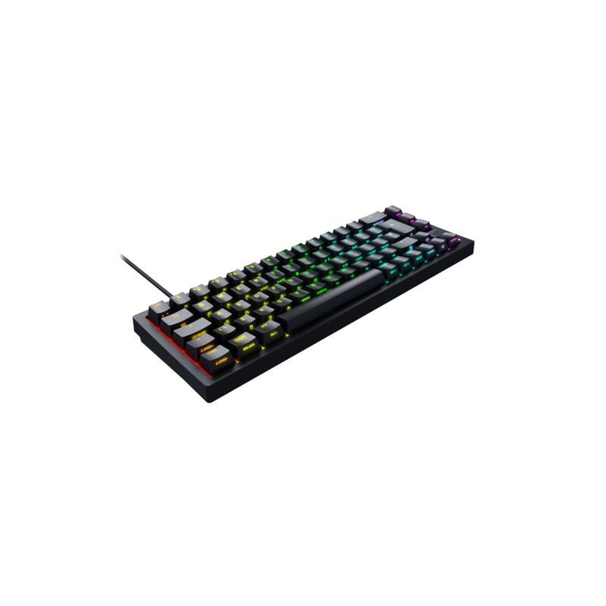 Voir la diapositive 3 : Cherry Clavier Cherry XTRFY K5V2 noir clavier mecanique personnalisable format 65% Switches Hot Swap CHERRY MX2A Red Noir