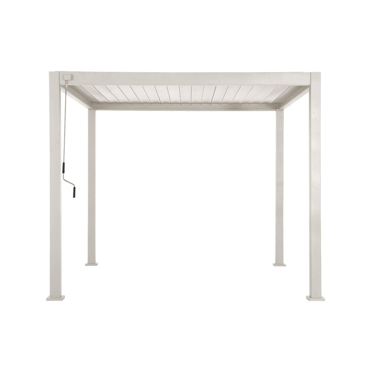 SWEEEK Pergola bioclimatique aluminium lames orientables 3x3m V2 Triomphe