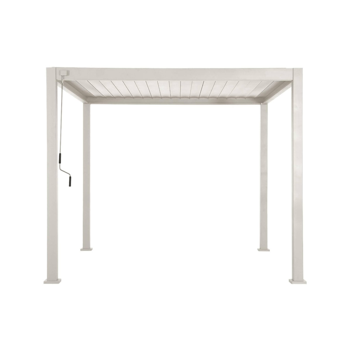 SWEEEK Pergola bioclimatique aluminium lames orientables 3x3m V2 Triomphe