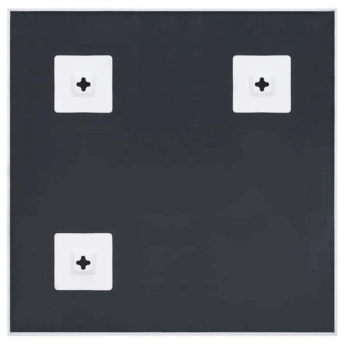 VIDAXL Miroir Blanc 50x50 cm