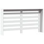 Voir la diapositive 5 : VIDAXL Cache-radiateur blanc 149x20x82 cm bois d'ingenierie