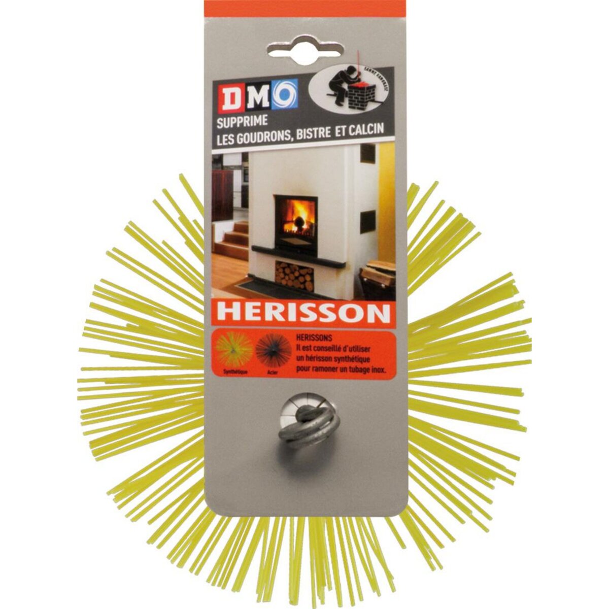 DMO Herisson de ramonage nylon DMO, D200 mm