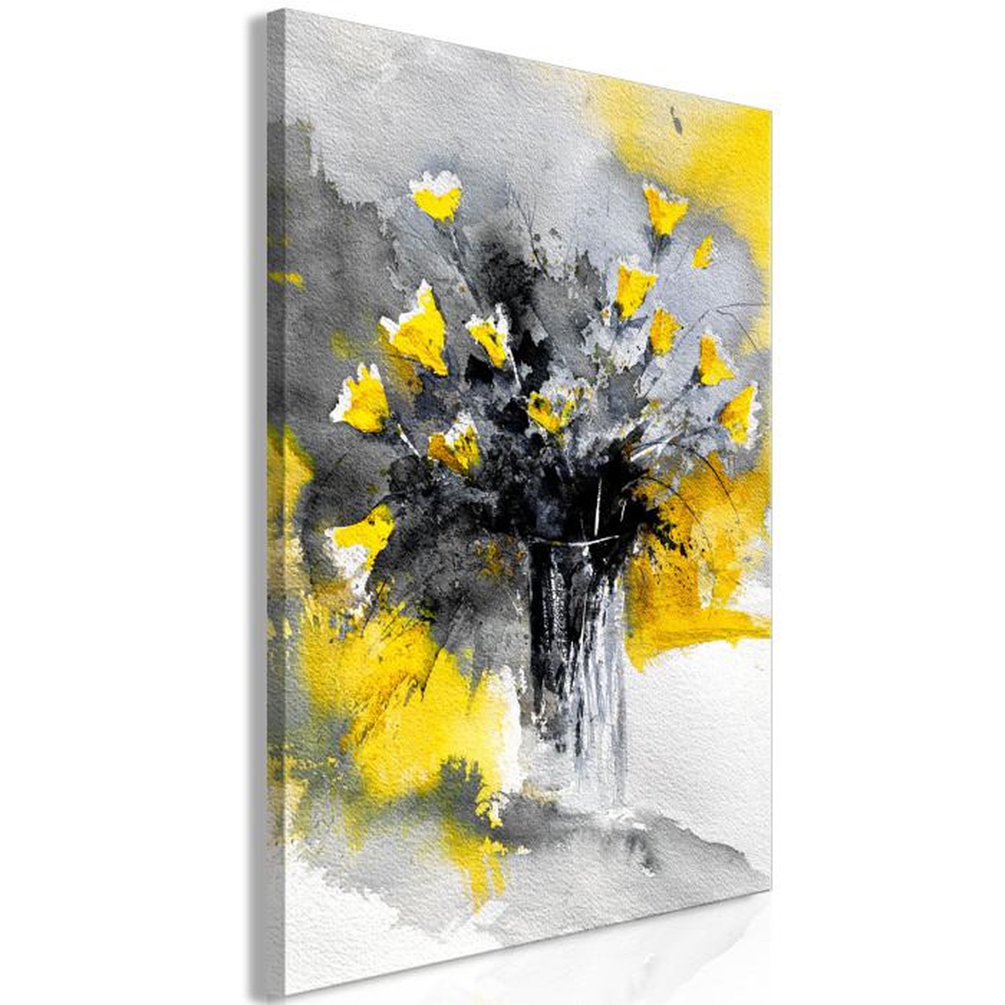 Paris Prix Tableau Imprimé  Bouquet of Colours Yellow. Coloris disponibles : Multicolore