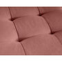 Voir la diapositive 5 : LISA DESIGN Anna - pouf en velours - pieds en bois