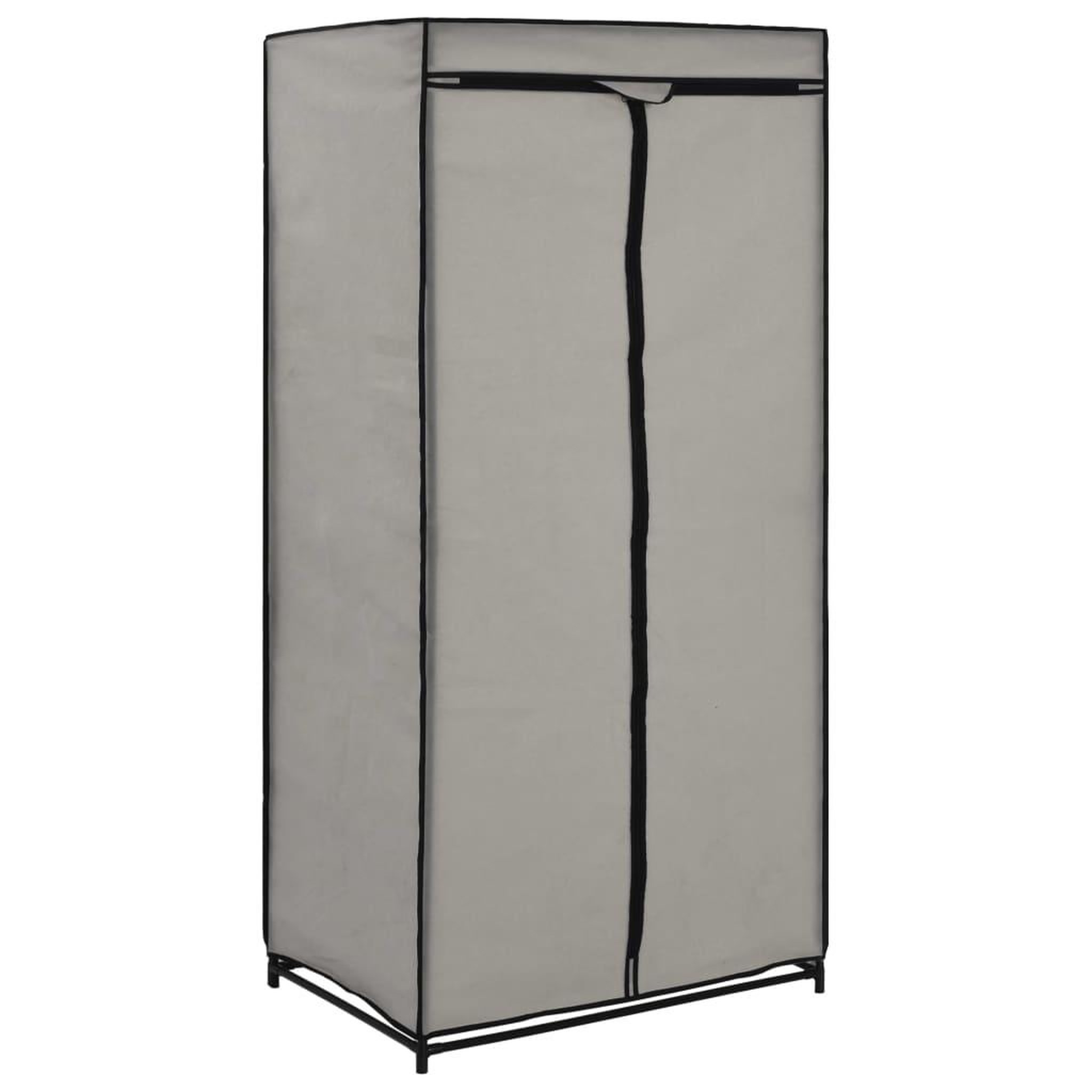 Voir la diapositive 3 : VIDAXL 2 pcs Garde-robes Gris 75x50x160 cm