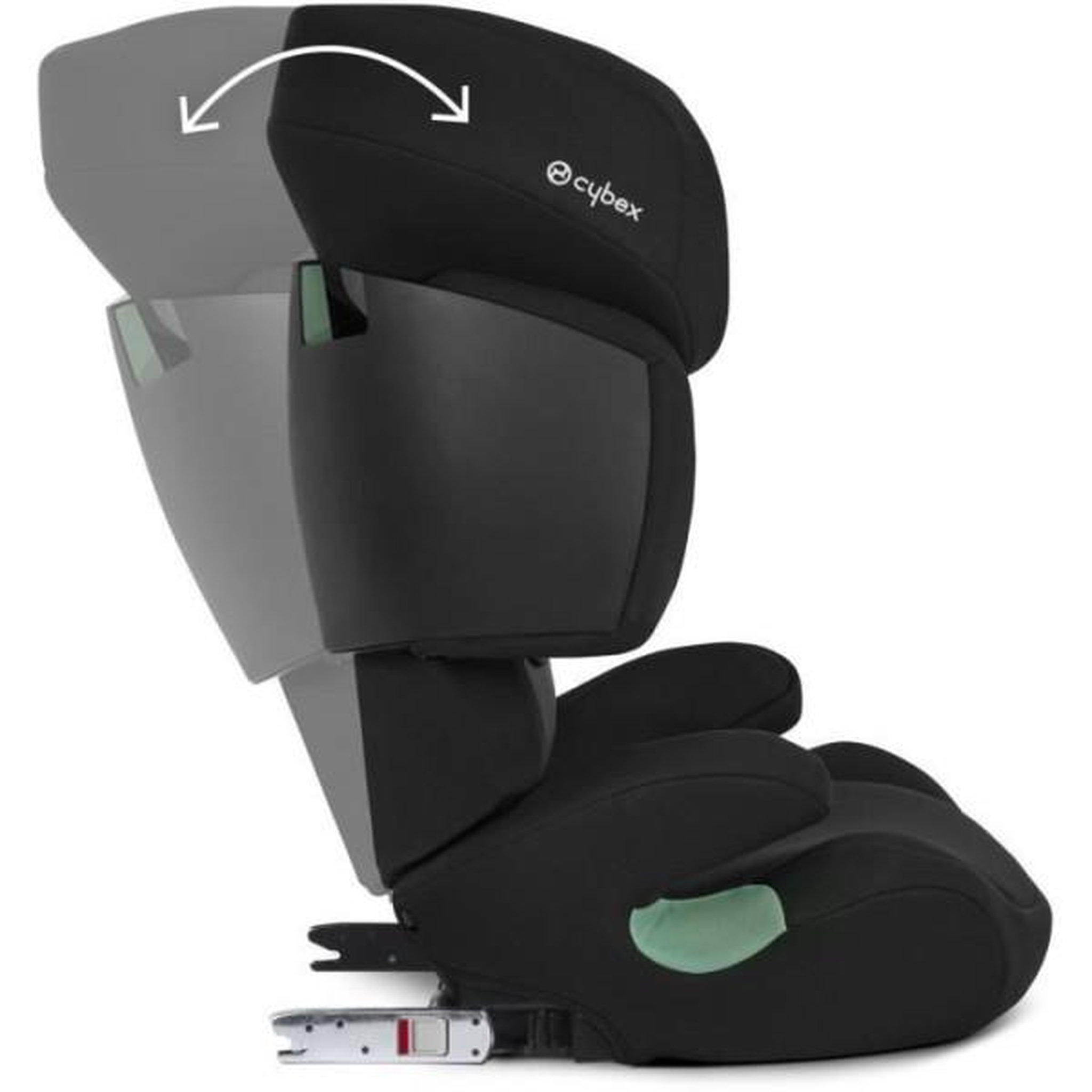 Voir la diapositive 3 : CYBEX Siege Auto  CBX by CYBEX SOLUTION X I-FIX 3 a 12 ans - Groupe 2/3 - 100 a 150 cm Black | black