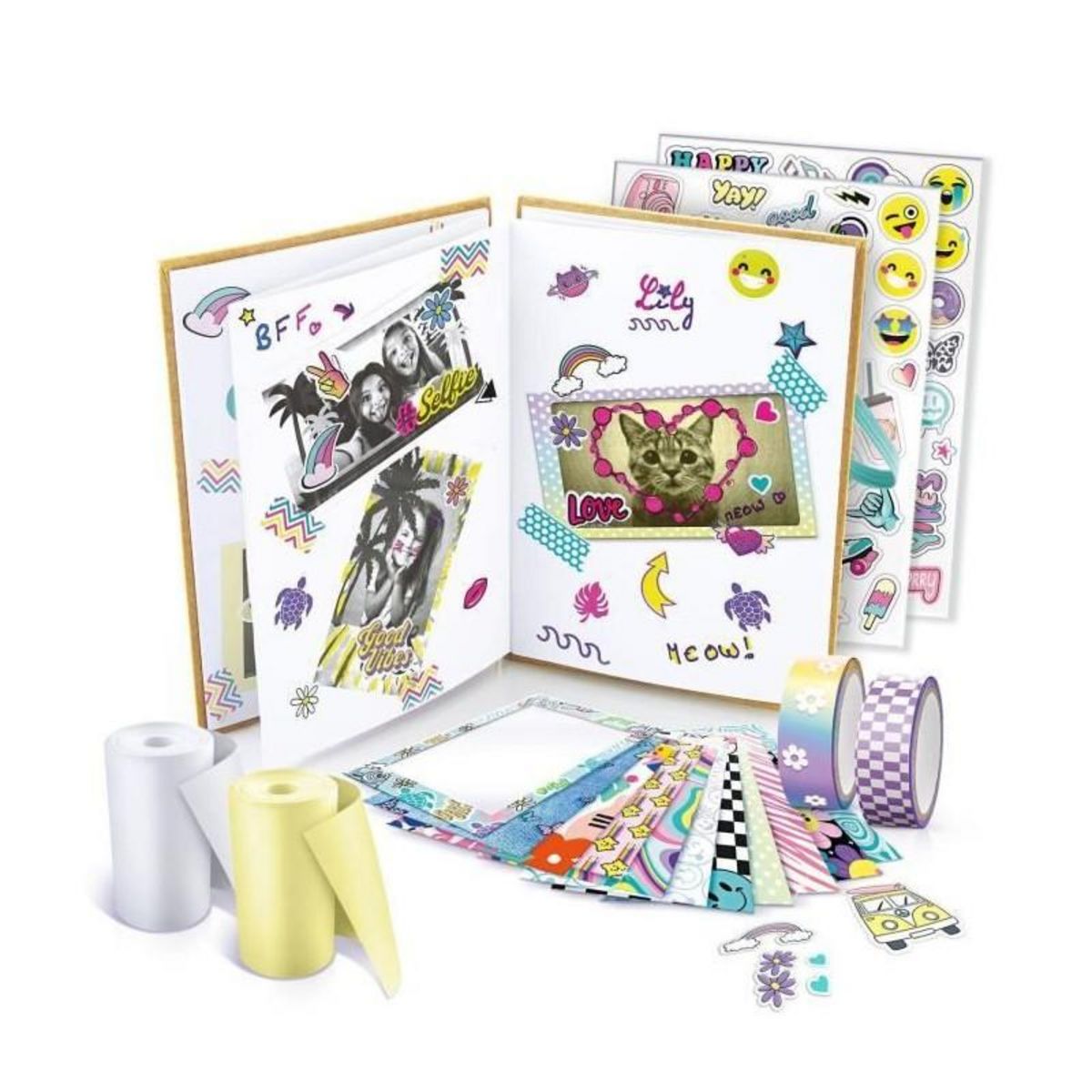 Canal Toys PHOTO CREATOR - Coffret Album Photo pour appareil photo a impression instantanée - Compatible Photo Creator - CLK 007 - Canal T