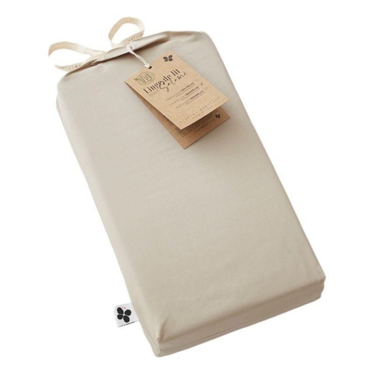 L EFFET PAPILLON Drap housse  Salomé  Viscose de bambou 120 fils/cm² toutes dimensions -  - 140 x 190 cm Bonnet 30 cm