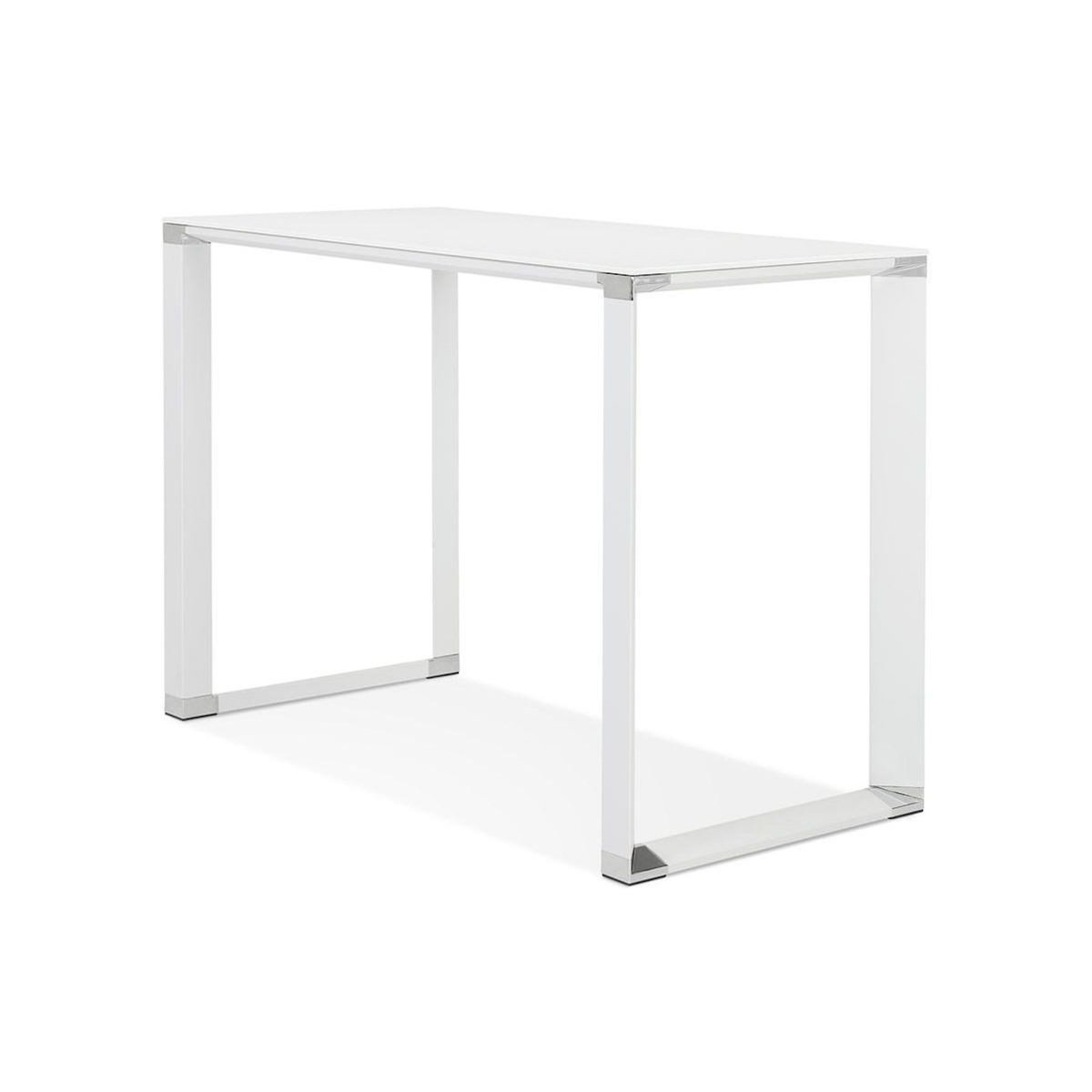 Paris Prix Bureau Design en Verre  Zaho  140cm Blanc