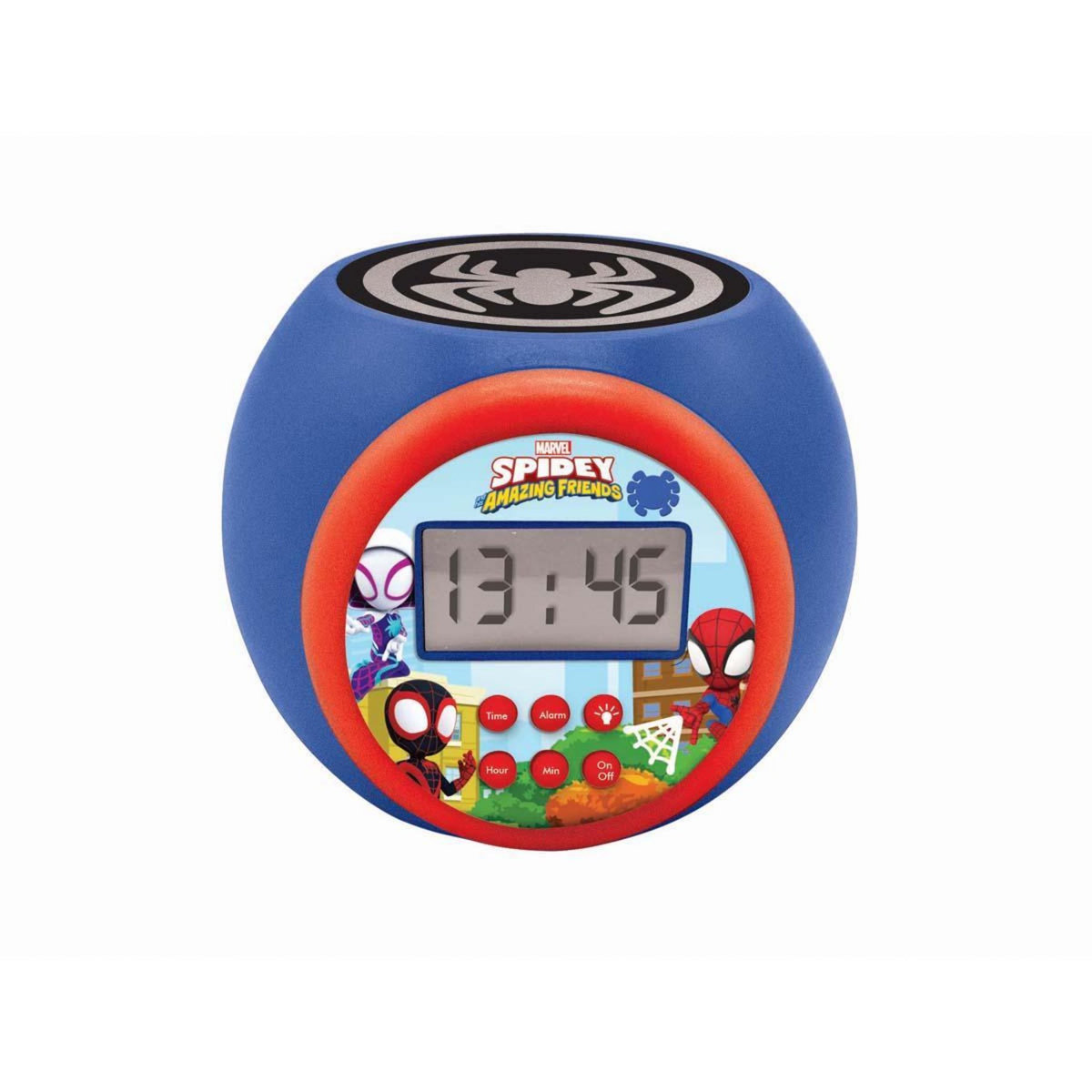 Lexibook Réveil Projecteur Spidey and his amazing friends