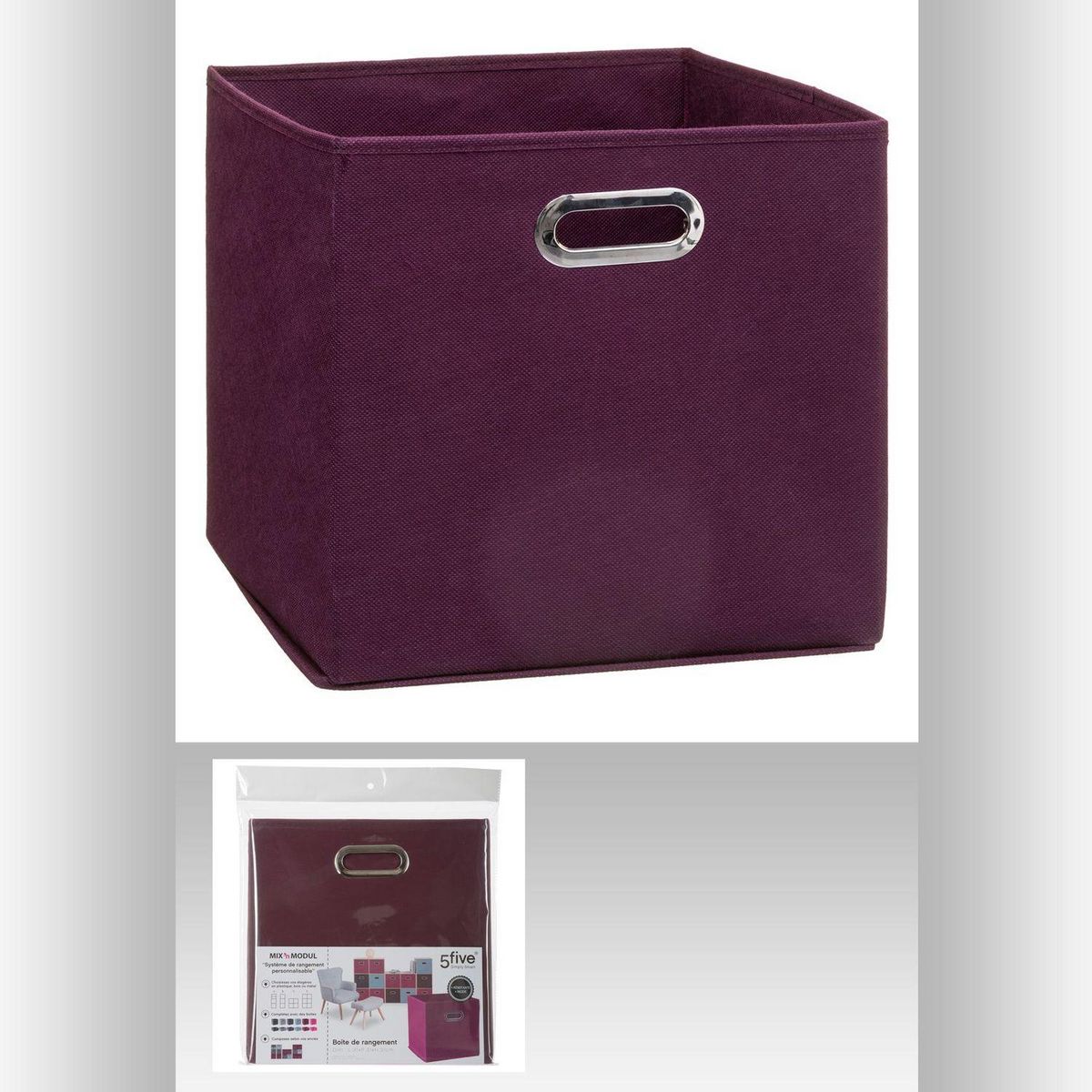 ATMOSPHERA Boite de rangement pliable