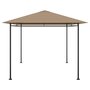 Voir la diapositive 3 : VIDAXL Belvedere 384x281x270 cm Taupe 180 g/m^2