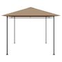 Voir la diapositive 3 : VIDAXL Belvedere 384x281x270 cm Taupe 180 g/m^2