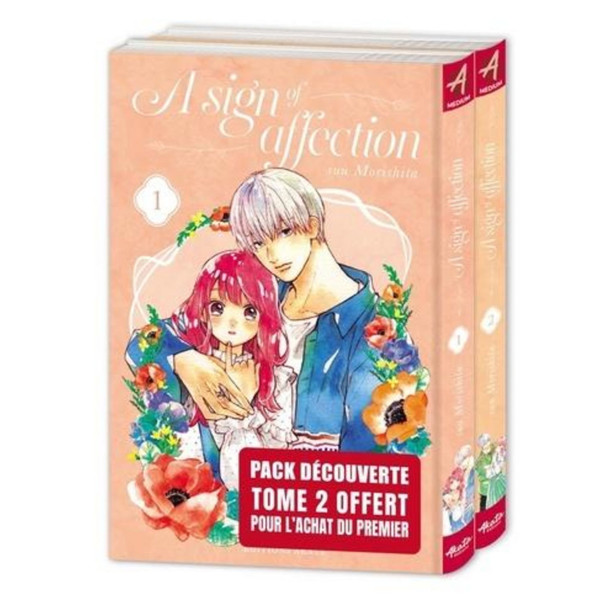 A SIGN OF AFFECTION TOME 1 ET 2 : PACK EN 2 VOLUMES. DONT TOME 2 OFFERT, Morishita Suu