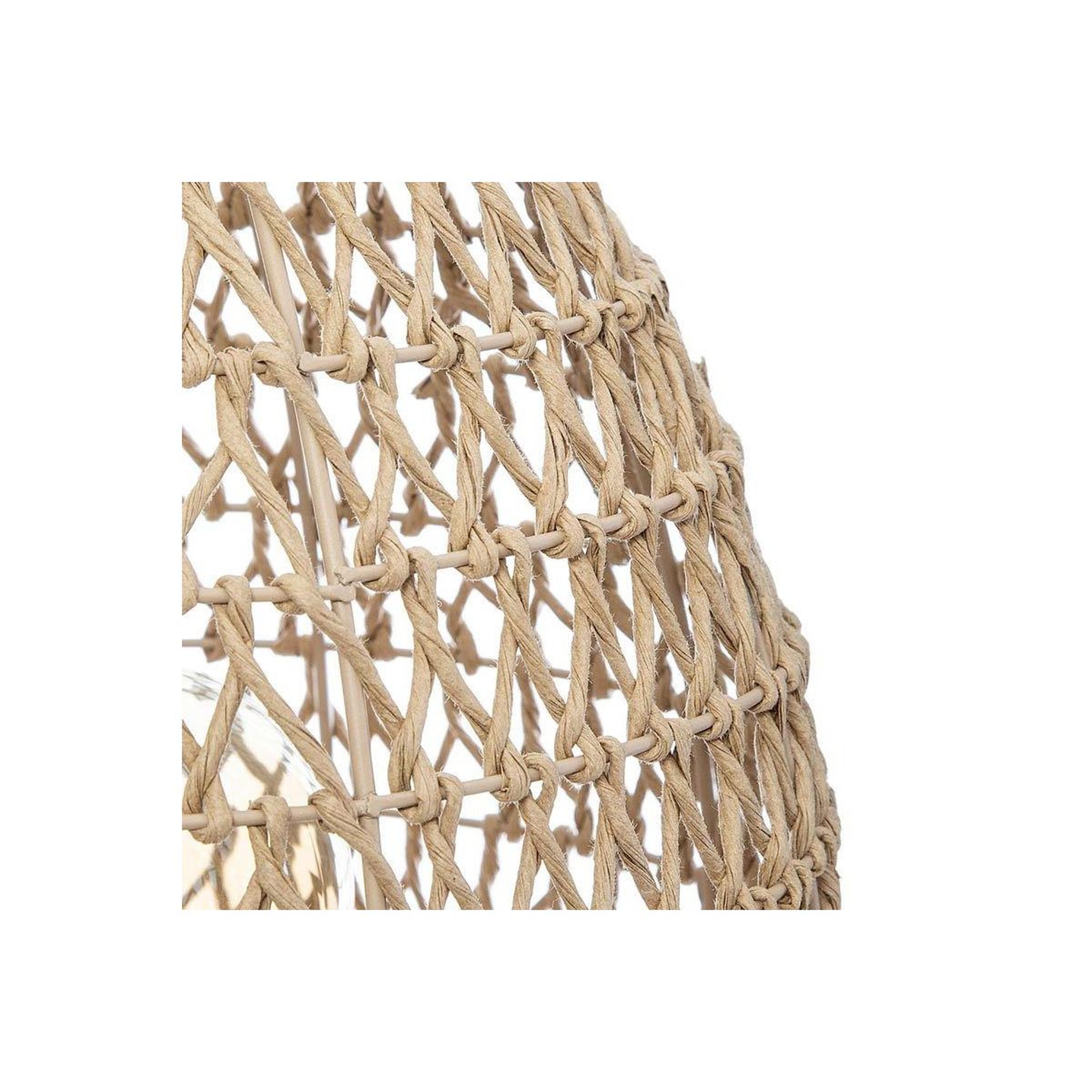 Voir la diapositive 3 : ATMOSPHERA Lampe à poser métal & papier  etel  35cm naturel