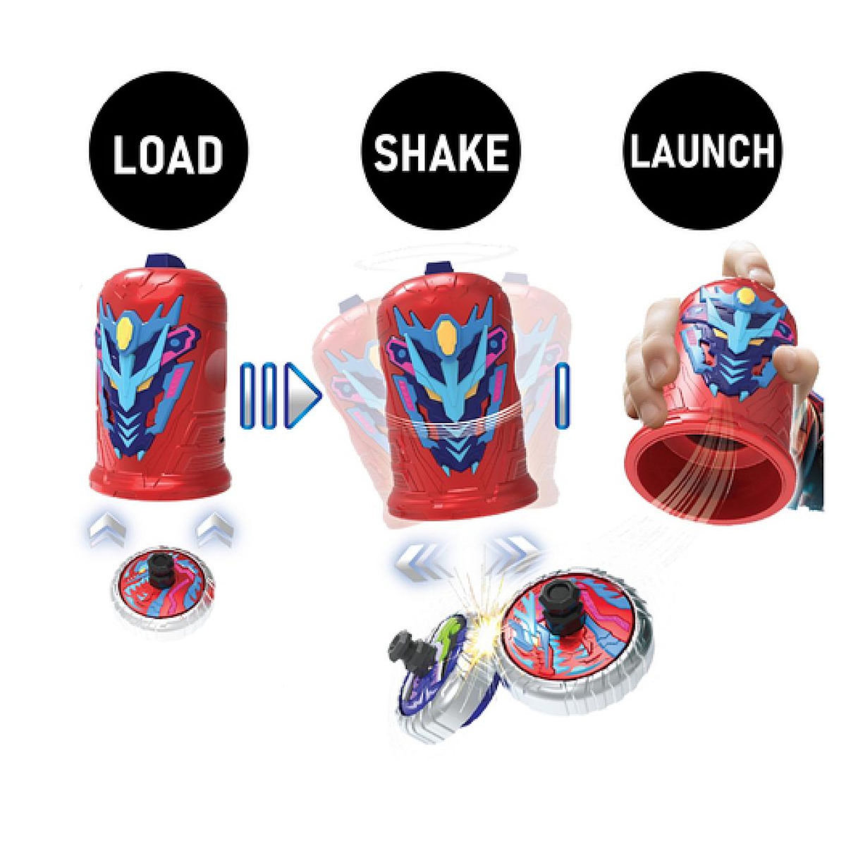 SILVERLIT spinner m.a.d. 2 deluxe toupie