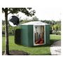 Voir la diapositive 2 : Habitat et Jardin Abri de jardin métal -  Rosas  - 4,07 m² avec gouttière - Vert