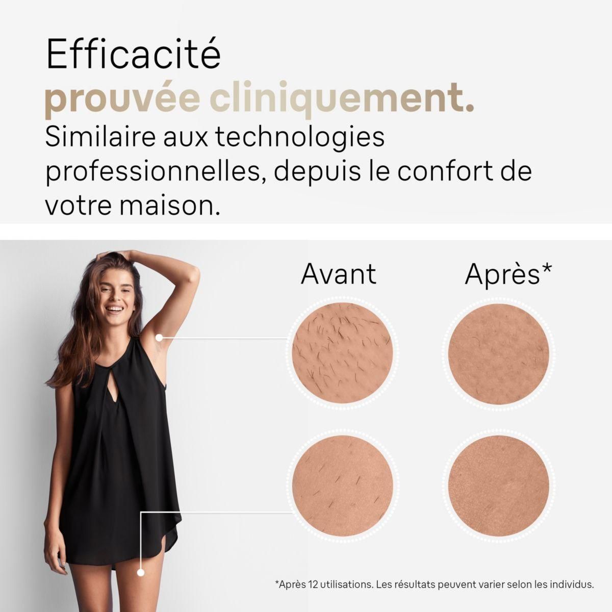 BRAUN Epilateur lumière pulsée IPL PL5052