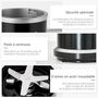 Voir la diapositive 6 : HOMCOM Blender 1000 W - 4 modes - 2 bols 700 ml et 350 ml - système verrouillage sécurité - nettoyage facile - alu. tritan noir