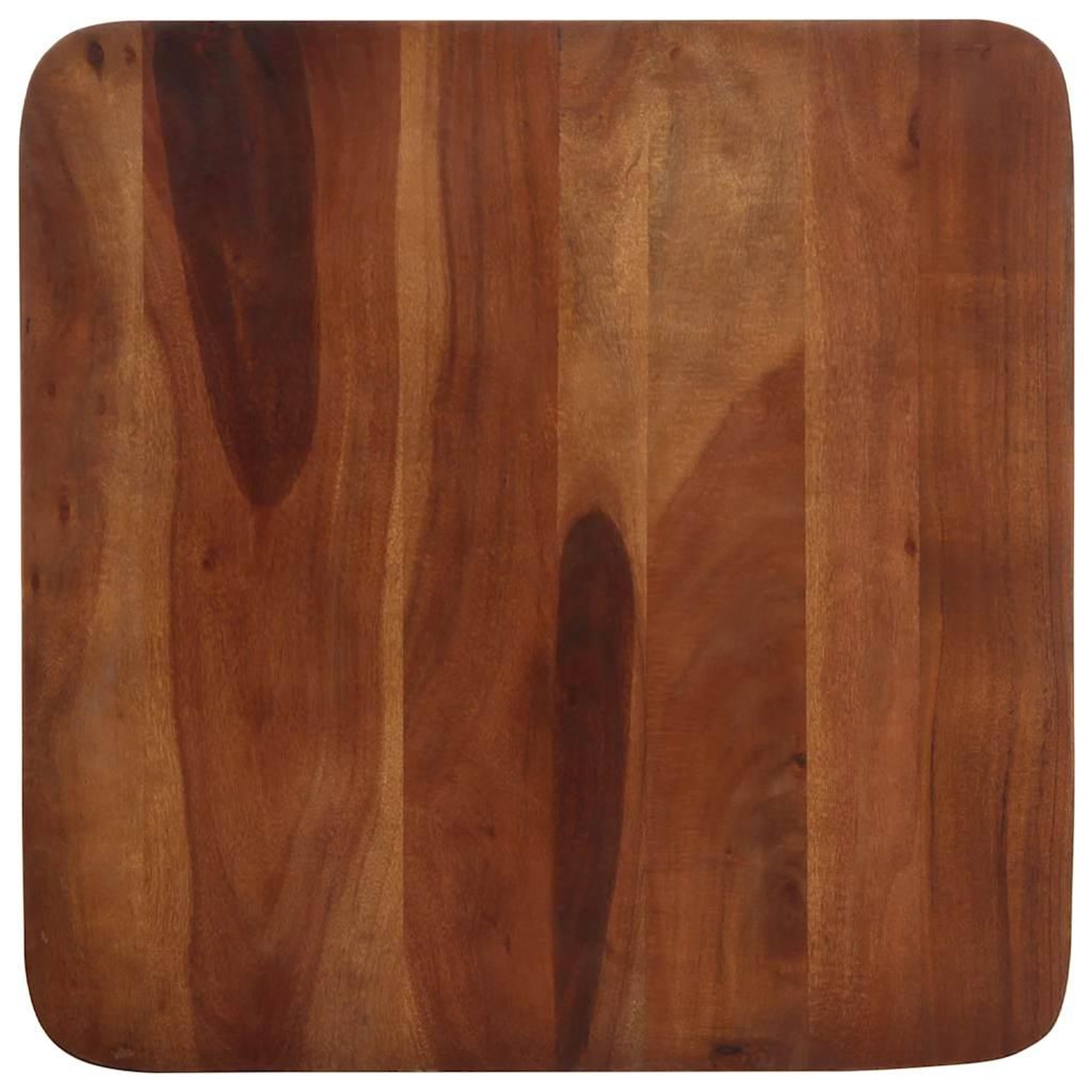 Voir la diapositive 4 : VIDAXL Table de bar 60 x 60 x 107 cm bois massif d'acacia