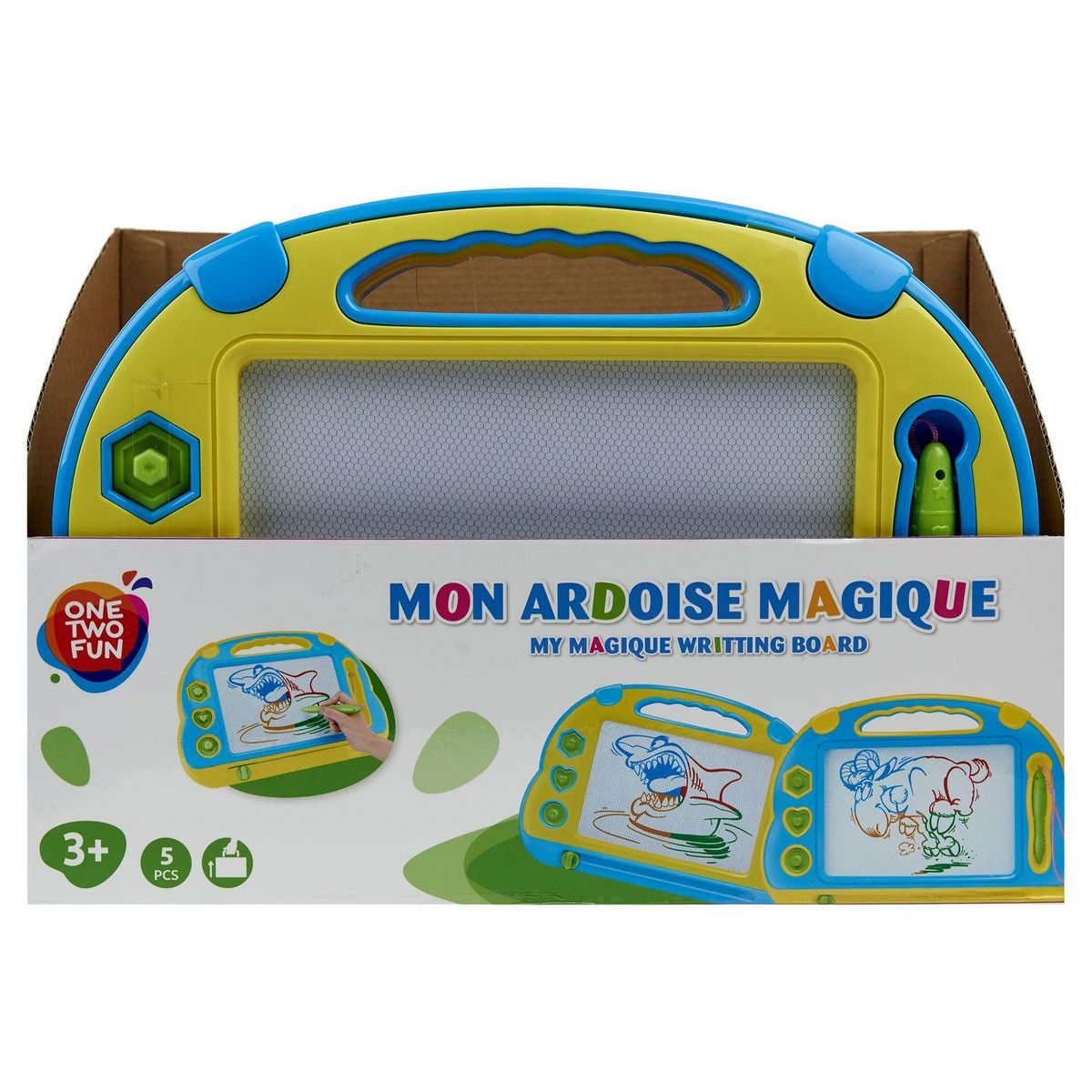 One Two Fun Ardoise magnétique