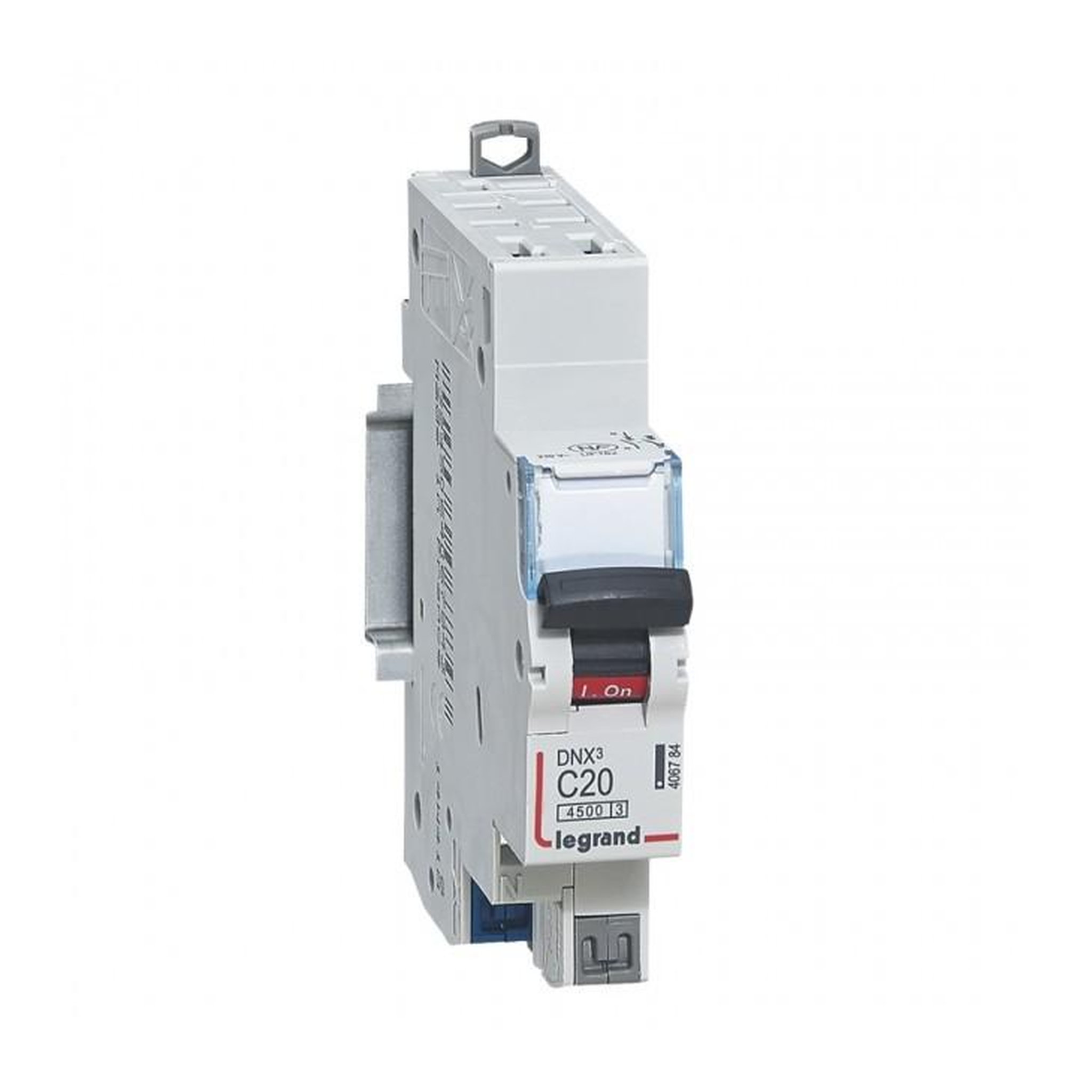 Legrand Disjoncteur phase + n 20A auto
