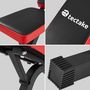 Voir la diapositive 4 : tectake Appareil d'entraînement banc de musculation pour abdominaux avec réglage rapide noir/rouge