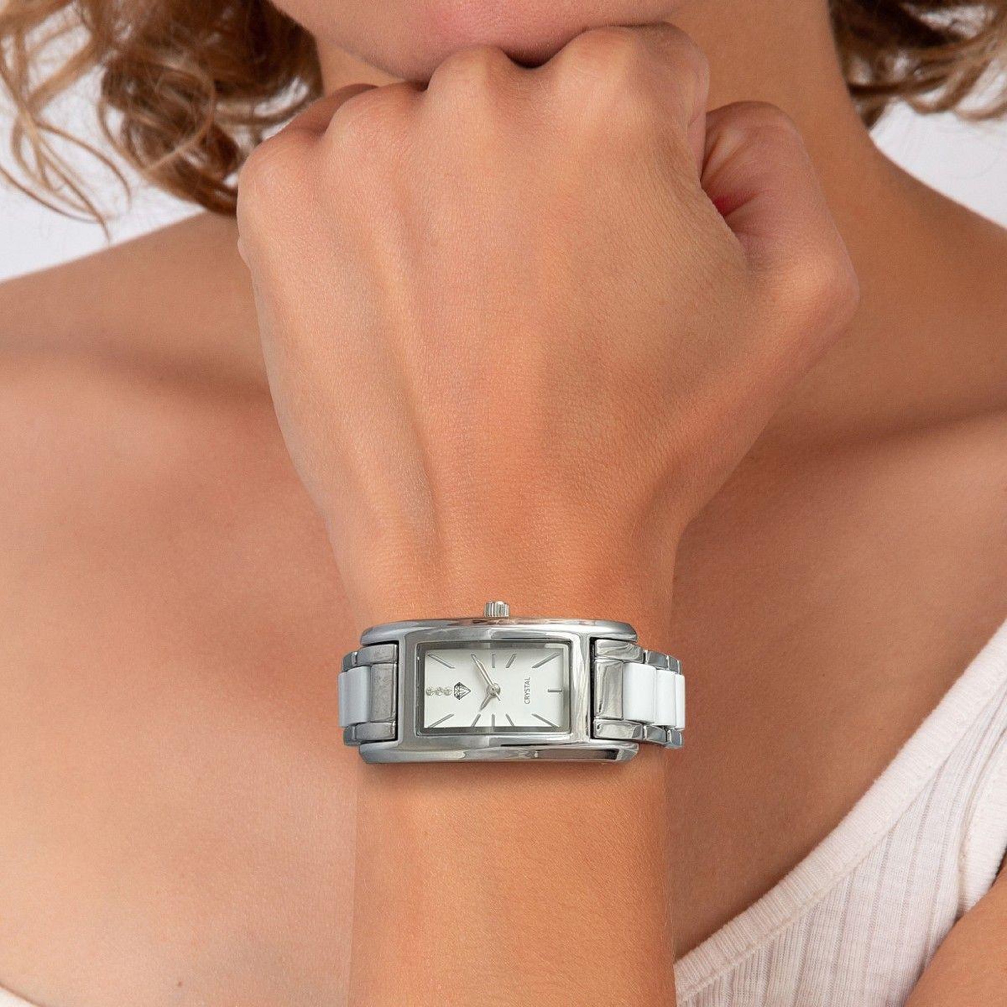 Voir la diapositive 2 : SC CRYSTAL Montre Alma élégante SC Crystal