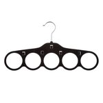 FIVE Cintre en Feutrine  Foulards  41cm Noir