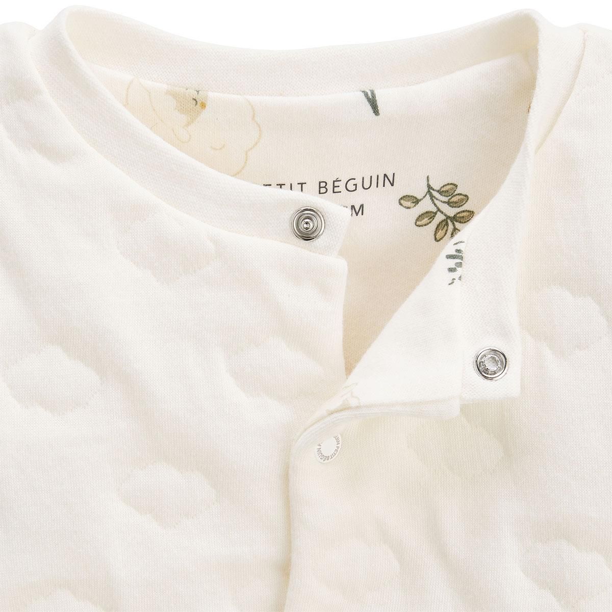 Petit Béguin Gilet bébé en molleton Câlins