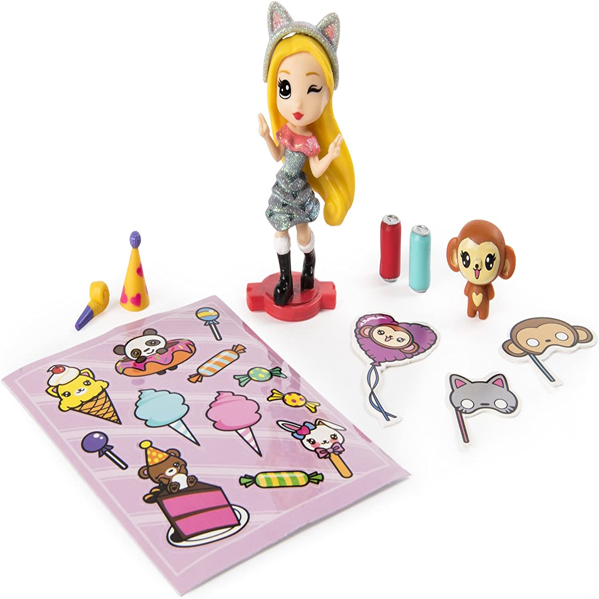 Voir la diapositive 4 : SPIN MASTER Figurine party Pop Teenies surprise