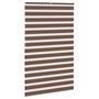 Voir la diapositive 4 : VIDAXL Store zebre marron 145x200cm largeur du tissu 140,9cm polyester
