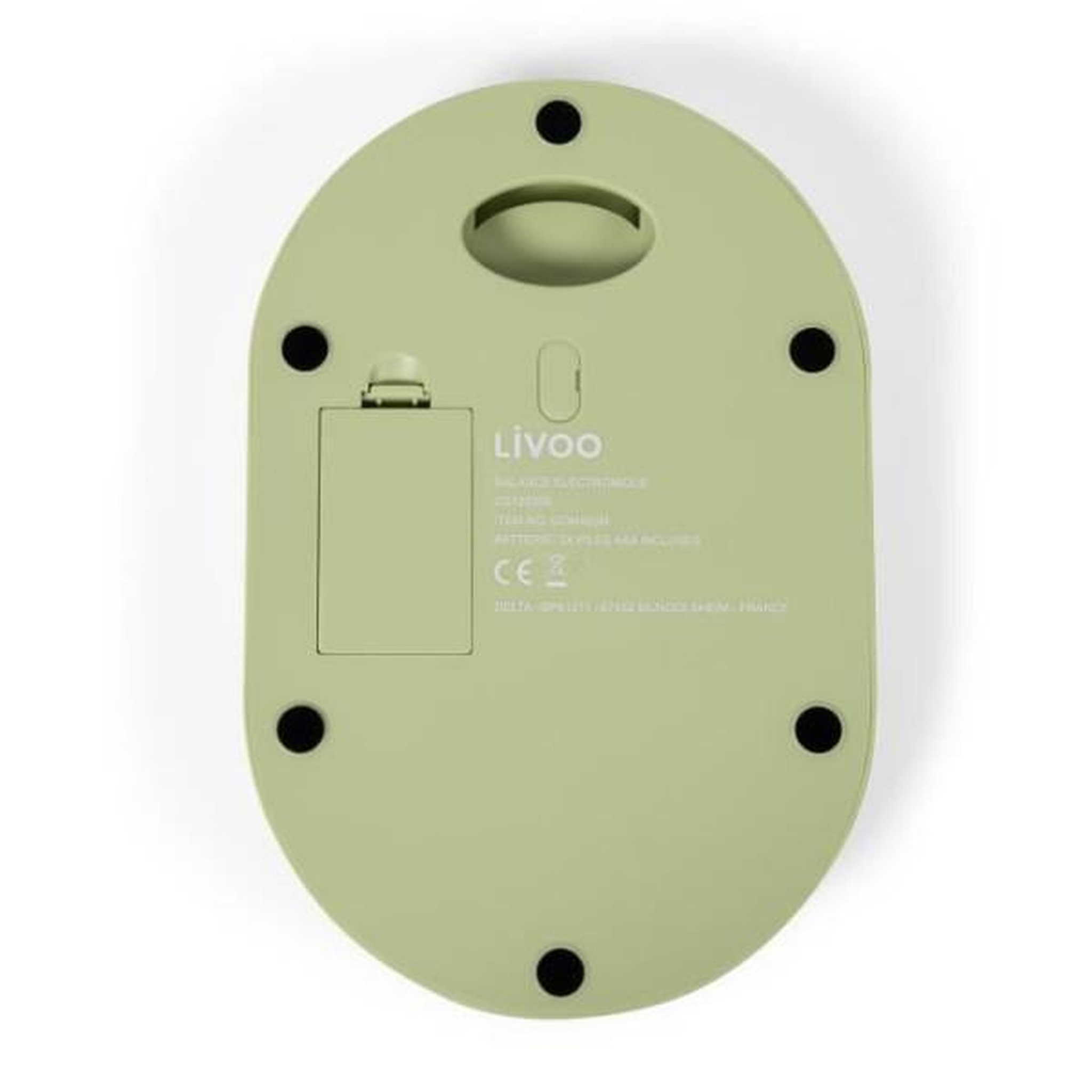 Voir la diapositive 3 : LIVOO Balance de Cuisine Electronique de Precision  - LIVOO - DOM493M - Max. 5 kg - 4 unités de mesure - Touches sensitives - Ecran LCD rétroécl
