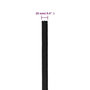 Voir la diapositive 6 : VIDAXL Corde de bateau Noir complet 10 mm 25 m Polypropylene