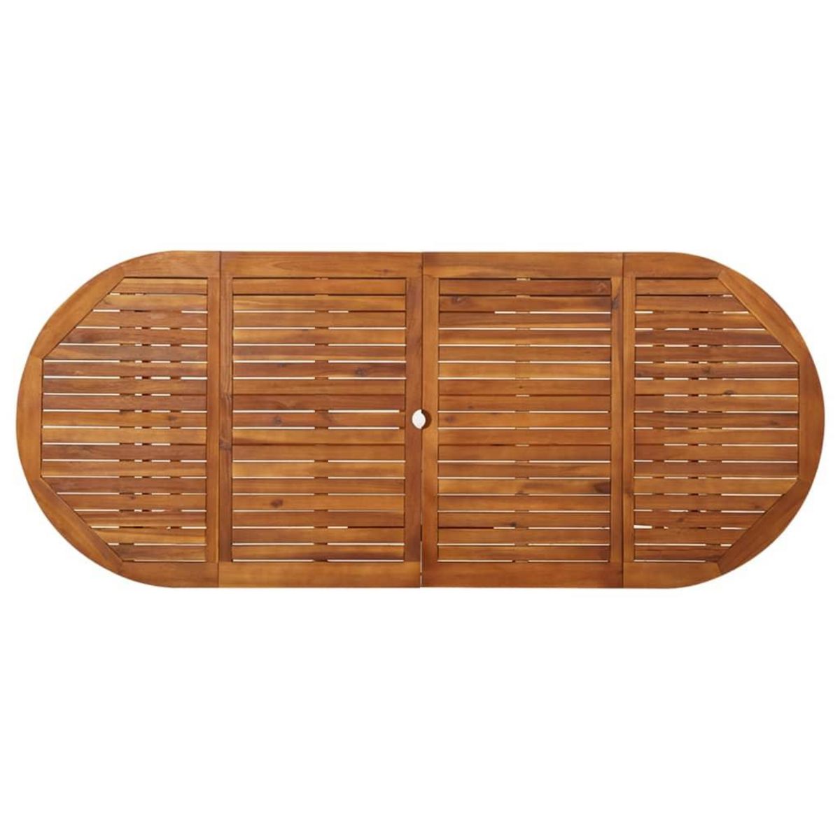 VIDAXL Table a dîner de jardin 220x90x75 cm Bois d'acacia massif