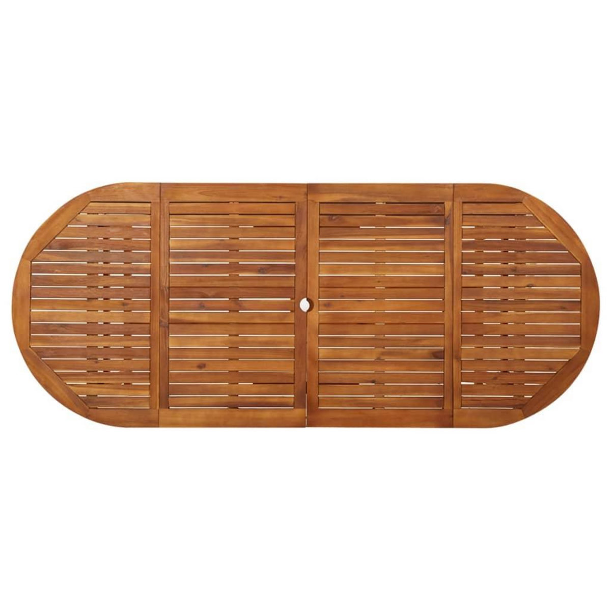 VIDAXL Table a dîner de jardin 220x90x75 cm Bois d'acacia massif