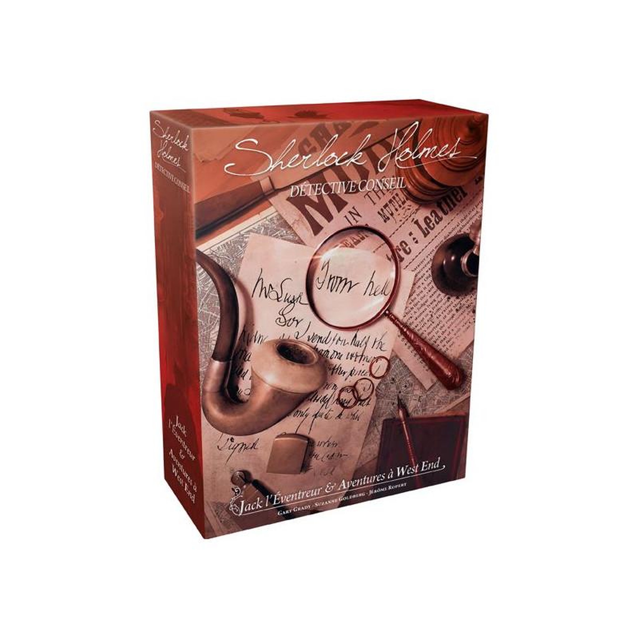 Asmodee Jeu de société Asmodee Sherlock Holmes détective conseil Jack l éventreur et Aventures à West End