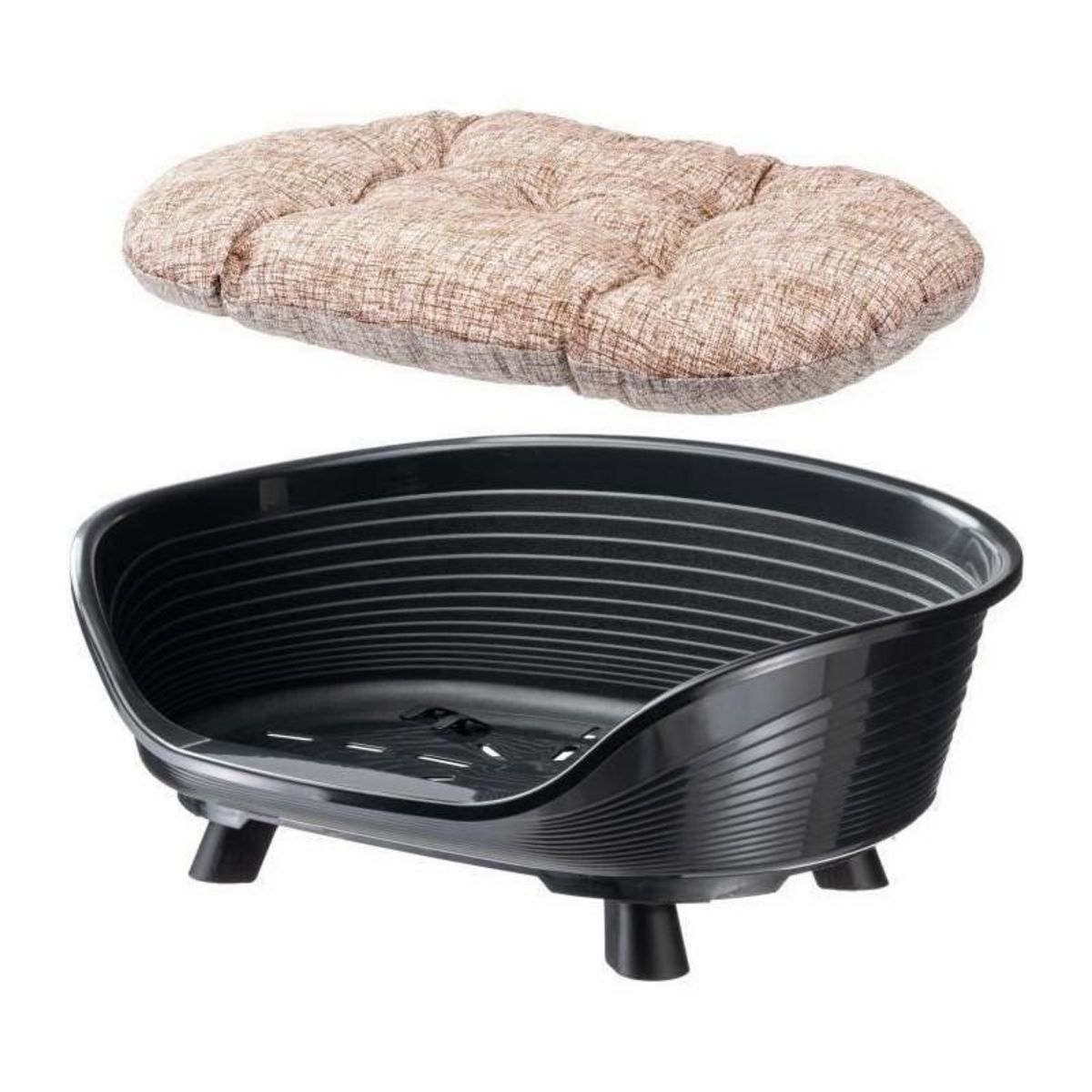 Ferplast Corbeille - FERPLAST - THRONE 6 - Avec coussin relax - Noir