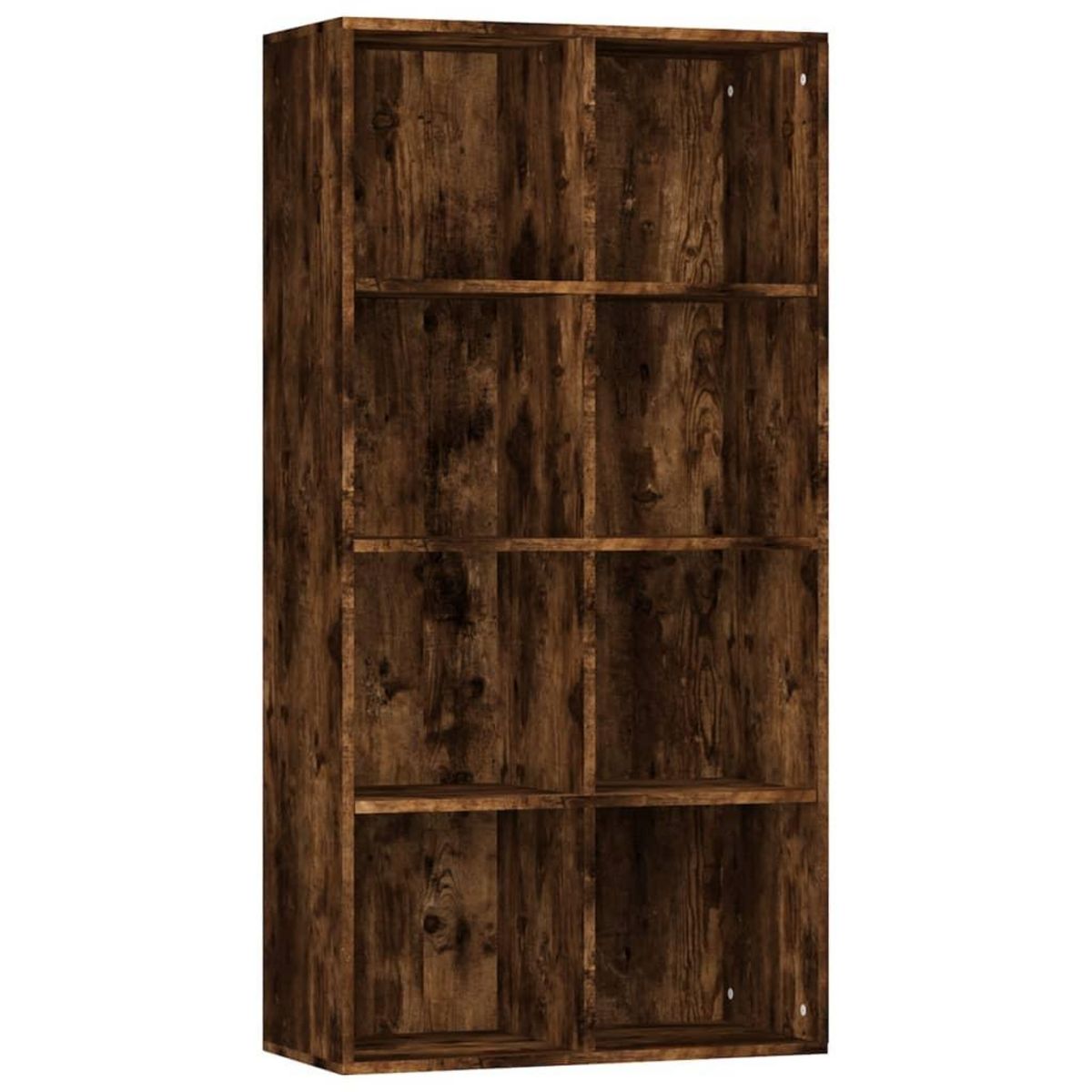 VIDAXL Bibliotheque/Buffet Chene fume 66x30x130 cm Bois d'ingenierie