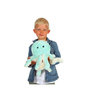 Voir la diapositive 2 : TOYS TOYS Peluche Pieuvre - GIPSY TOYS - Bleu, 32 cm