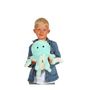 Voir la diapositive 2 : TOYS TOYS Peluche Pieuvre - GIPSY TOYS - Bleu, 32 cm